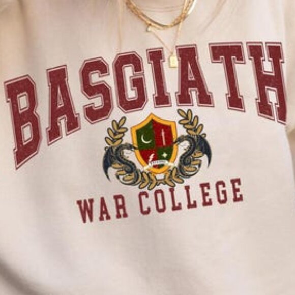 Basgiat war collage, Basgiath War College Sweatshirt, Fourth Wing Sweatshirt 05 - Picture 2 of 5